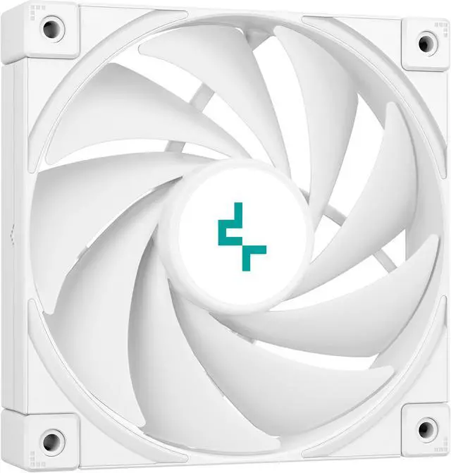 Alt view image 8 of 10 - DeepCool AK500 WH High-Performance CPU Cooler, 5 Copper Heat Pipes, Single-Tower Heatsink, 120mm FDB PWM Fan, 240W