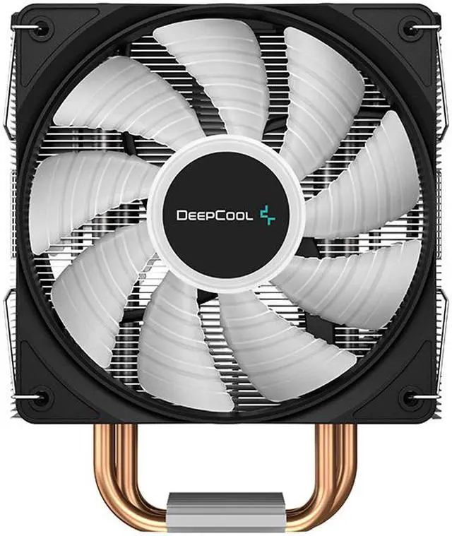 Alt view image 4 of 9 - Deepcool GAMMAXX 400 PRO CPU Air Cooler with 4 Heatpipes, 120mm PWM Fan and Blue LED
