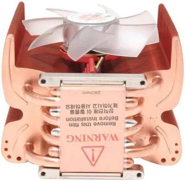 Alt view image 6 of 10 - ZEROtherm BTF90 92mm Silent UFO CPU Cooler