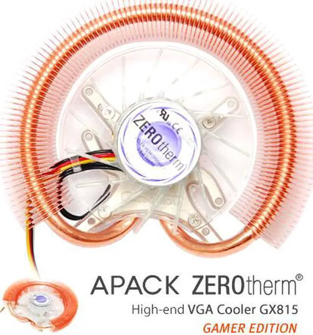 Main image of ZEROtherm GX815 Gamer Edition 2 Ball VGA Cooler