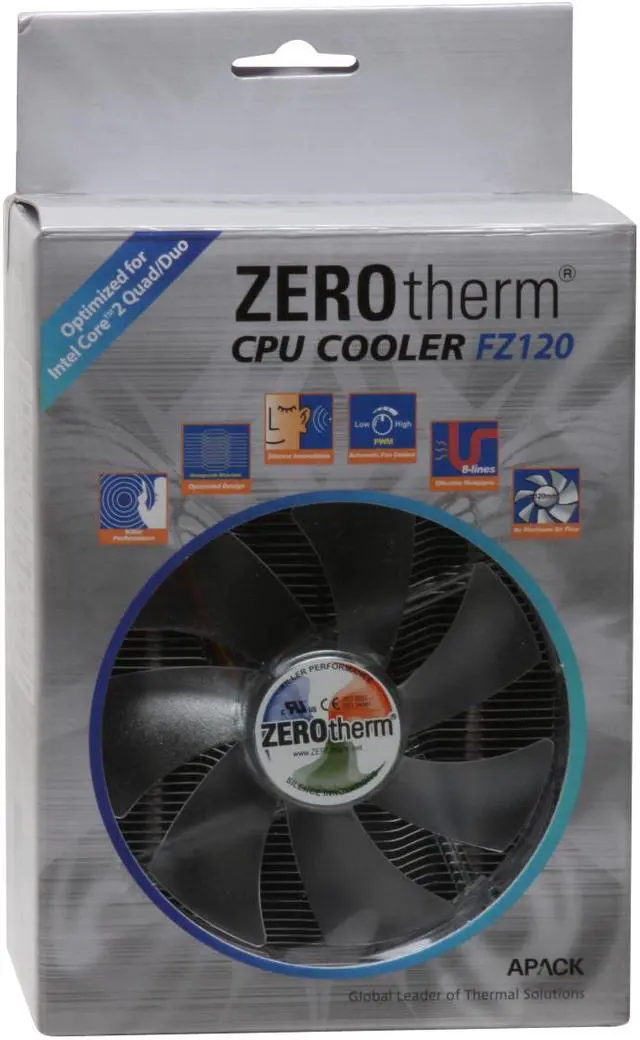 Alt view image 19 of 19 - ZEROtherm ZEN FZ120 120mm CPU Cooler