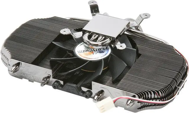 Alt view image 9 of 10 - ZEROtherm CoolMaxx 2000 Long Life Sleeve Bearing VGA Cooler