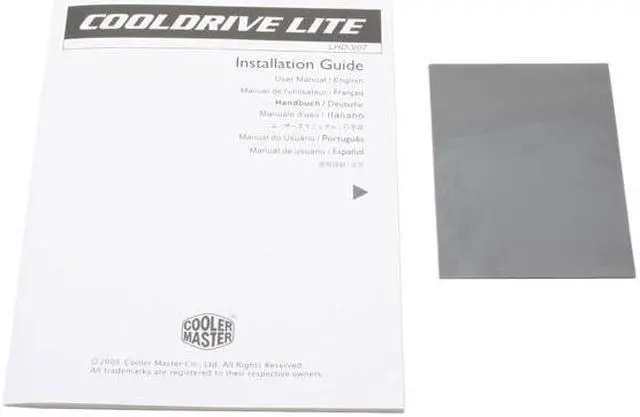 Alt view image 4 of 5 - COOLER MASTER LHD-V07-UK Aluminum Aluminum HDD CoolDrive Lite