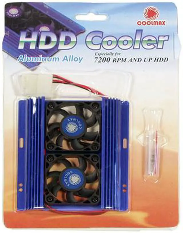 Alt view image 3 of 3 - COOLMAX HC-301 Aluminum Alloy Aluminum Hard Disk Driver Cooler