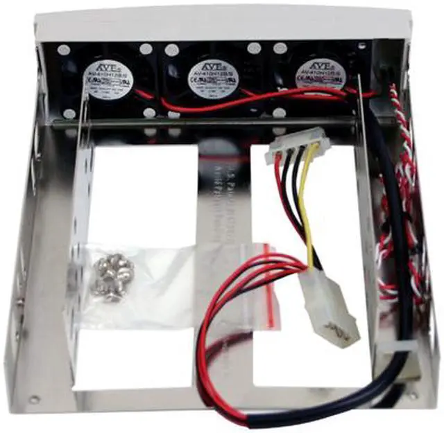 Alt view image 2 of 4 - SanMax P300-P3B Hard Disk Cooler with 3 Fans