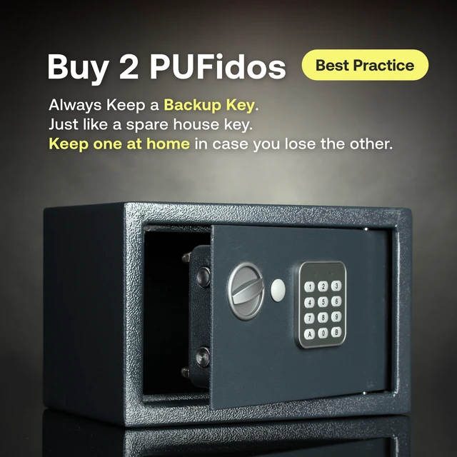 Alt view image 16 of 17 - SecuX PUFido Drive 2 - F03Q - USB-C Security Key with Built-in 128GB Storage, FIDO2 & U2F Certified, CTAP2.1, MFA, PIN & Passkey Management