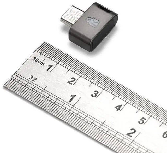 Alt view image 3 of 5 - Kensington VeriMark Guard 2.1 USB-C Fingerprint Security Key - FIDO2, WebAuthn/CTAP2.1, FIDO U2F -Cross Platform