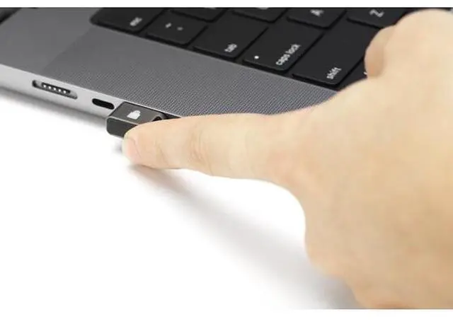 Alt view image 5 of 5 - Kensington VeriMark Guard 2.1 USB-C Fingerprint Security Key - FIDO2, WebAuthn/CTAP2.1, FIDO U2F -Cross Platform
