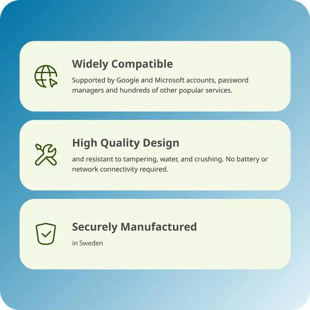 Alt view image 10 of 10 - Yubico - Security Key C NFC - Black - Two-Factor Authentication (2FA) Security Key, Connect via USB-C or NFC, FIDO U2F/FIDO2 Certified
