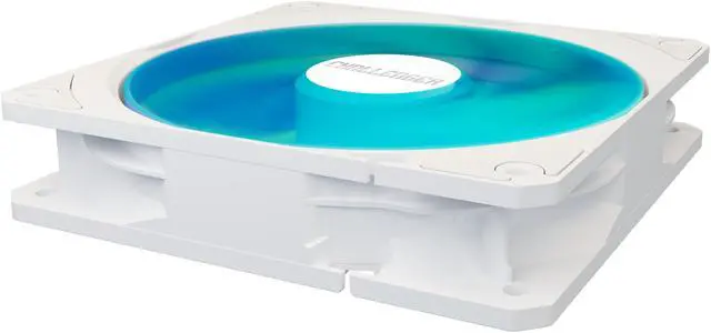 Alt view image 9 of 13 - ASRock AIO Challenger White 360 Digital 27mm radiator, 3" Digital Display w/ ARGB, ARGB Hub-lighting fan, white version