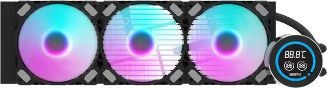 Main image of darkFlash  DN360D All-in-One 360mm Liquid CPU Cooler CPU support socket LGA 115x / 1200 / 1700 AMD CPU support socket AM5 / AM4 / AM3