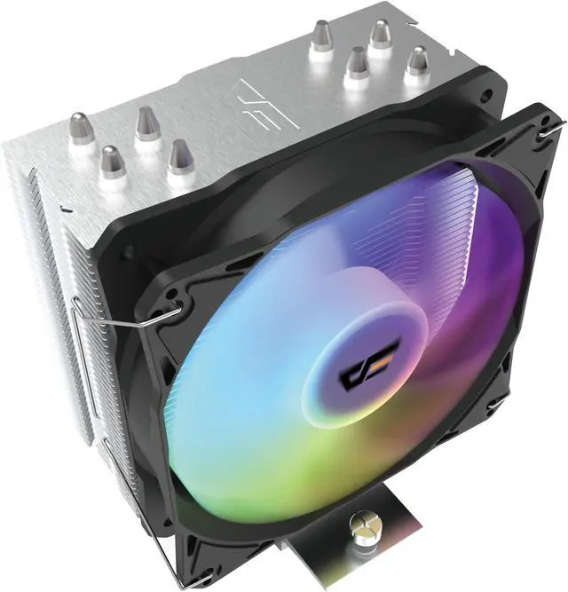Alt view image 2 of 6 - darkFlash Storm Z4 ARGB 120mm CPU Cooler CPU support socket LGA 1700 AMD CPU support AM5