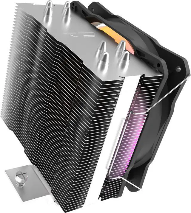 Alt view image 5 of 6 - darkFlash Storm Z4 ARGB 120mm CPU Cooler CPU support socket LGA 1700 AMD CPU support AM5