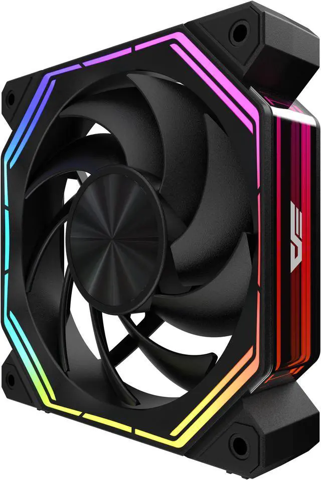 Alt view image 2 of 9 - darkFlash 3 in 1 pack INF34 A-RGB Fan ARGB black 120mm