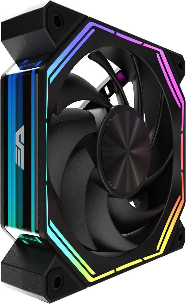 Alt view image 5 of 9 - darkFlash 3 in 1 pack INF34 A-RGB Fan ARGB black 120mm