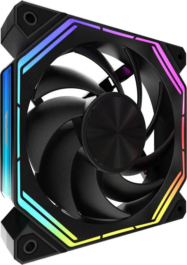 Alt view image 6 of 9 - darkFlash 3 in 1 pack INF34 A-RGB Fan ARGB black 120mm