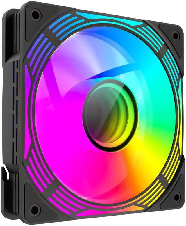 Main image of GAMEMAX FN12A-C8I, 120mm Black frame ARGB Fan - High-Performance Cooling Fan for PC Case