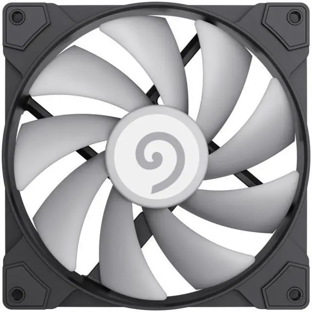 Alt view image 7 of 8 - GAMEMAX FN14A-S5, 120mm White frame ARGB Fan - High-Performance Cooling Fan for PC Case Addressable RGB LED Case Fan