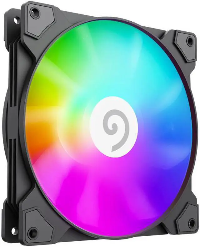 Main image of GAMEMAX FN14A-S5, 120mm White frame ARGB Fan - High-Performance Cooling Fan for PC Case Addressable RGB LED Case Fan