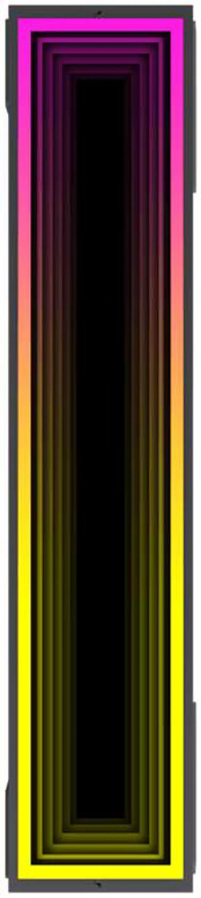 Alt view image 7 of 10 - GAMEMAX FN12A-S3I, 120mm Black frame ARGB Fan x3,120mm Computer case fan! Addressable RGB LED Case Fans