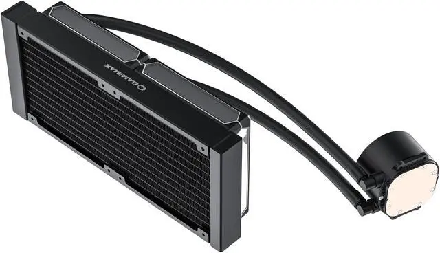 Alt view image 4 of 6 - GAMEMAX IceBurg 240 Digital BK, Liquid CPU Cooler 240mm Addressable ARGB Pump AIO Water Cooler - Supports Intel LGA 1851/1700, AMD AM5/AM4