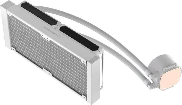 Alt view image 6 of 8 - GAMEMAX IceBurg 240 Digital WH, Liquid CPU Cooler 240mm Addressable ARGB Pump Fans 245W TDP AIO Water Cooler,  Supports Intel LGA 1851/1700, AMD AM5/AM4