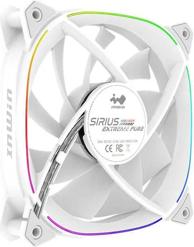 Alt view image 5 of 8 - IN WIN Sirius Extreme Pure ASE120P Addressable RGB Fan - Triple Pack