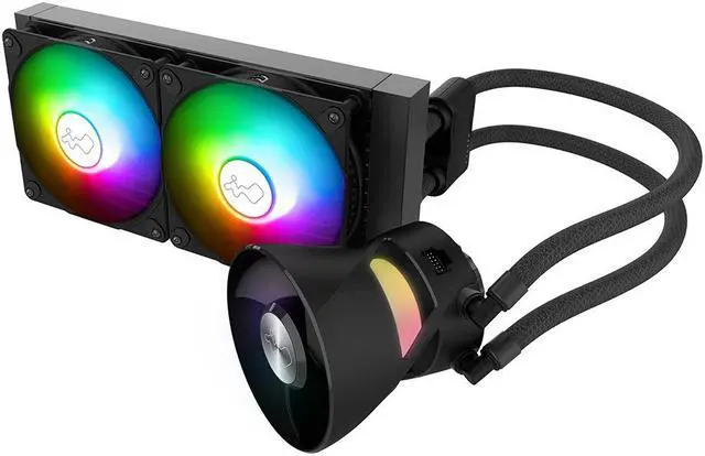 Alt view image 2 of 7 - In Win BR24 240mm AIO with UMA Cooling Design
