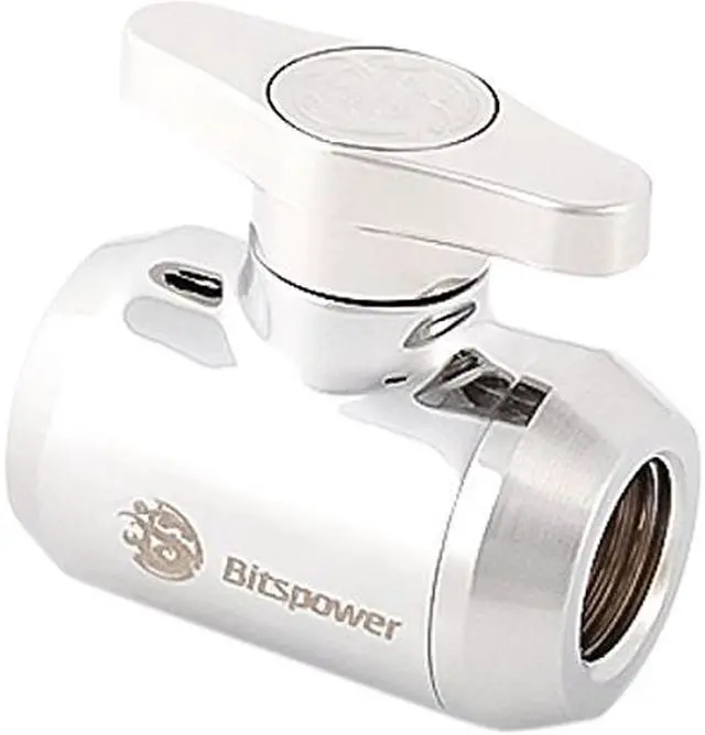 Main image of Bitspower BP-MVV-SLSL Mini Valve With Silver Shining Handle