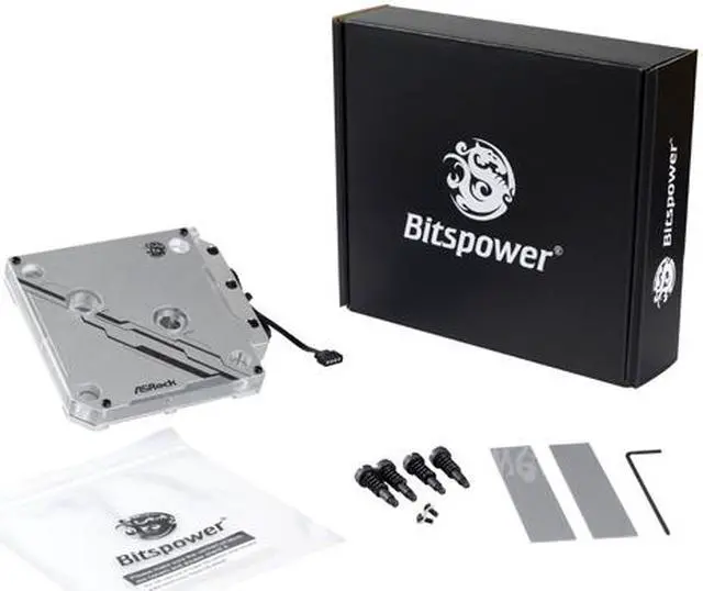 Alt view image 14 of 15 - Bitpower ASRock MonoBlock BP-WBMASRX299EI CPU Water Block Designed for Asrock X299E-ITX / ac. Retail.