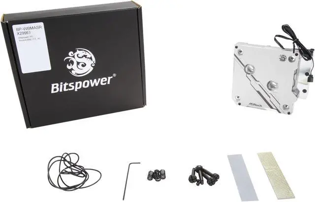 Alt view image 10 of 15 - Bitpower ASRock MonoBlock BP-WBMASRX299EI CPU Water Block Designed for Asrock X299E-ITX / ac. Retail.