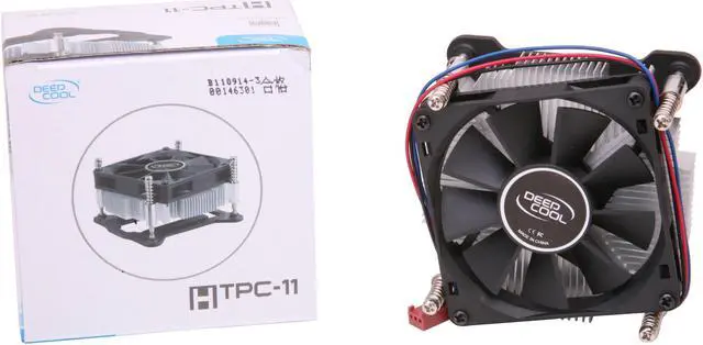 Alt view image 5 of 5 - LOGISYS Computer IC211HTPC 80mm Hydro Bearing CPU Cooler for HTPC System