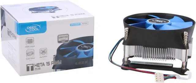 Alt view image 6 of 6 - LOGISYS Computer IC215PWM 100mm Hydro Theta 15 PWM Intel CPU Cooler