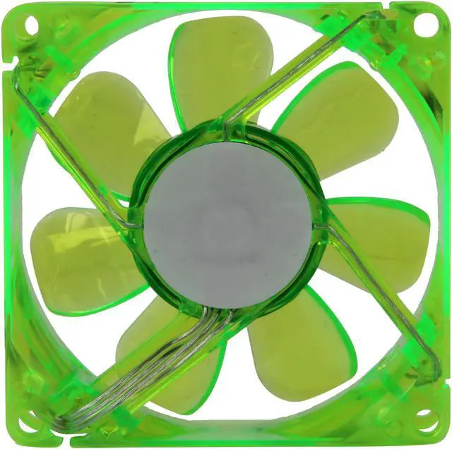 Alt view image 4 of 6 - LOGISYS Computer CF80GB 80mm Blue LED Case Fan
