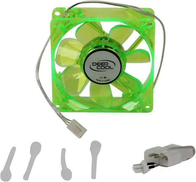 Alt view image 5 of 6 - LOGISYS Computer CF80GB 80mm Blue LED Case Fan