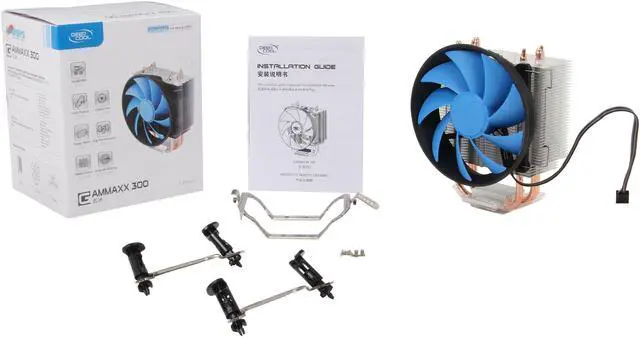 Alt view image 6 of 6 - LOGISYS Computer MC3002GX 120mm Hydro CPU Cooler