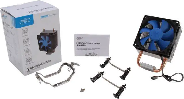 Alt view image 6 of 6 - LOGISYS Computer MC2002GX 92mm Hydro CPU Cooler