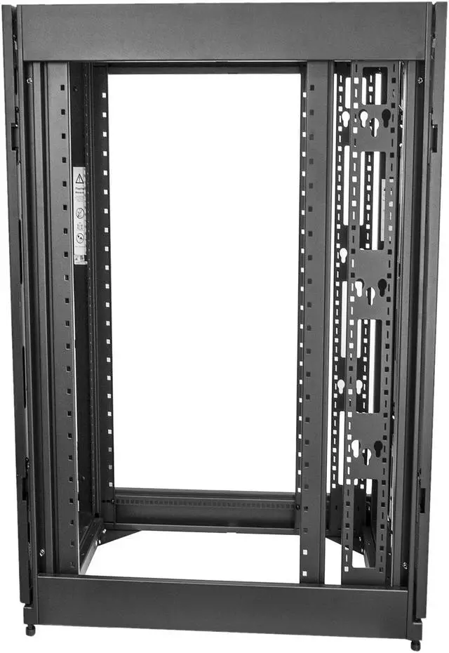 Alt view image 4 of 11 - StarTech.com RK2537BKM Server Rack Cabinet - 25U Rack - 37" Deep Enclosure - Server Cabinet - Computer Cabinet - Network Cabinet - Network Enclosure