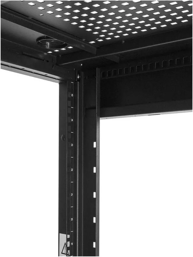 Alt view image 7 of 11 - StarTech.com RK2537BKM Server Rack Cabinet - 25U Rack - 37" Deep Enclosure - Server Cabinet - Computer Cabinet - Network Cabinet - Network Enclosure