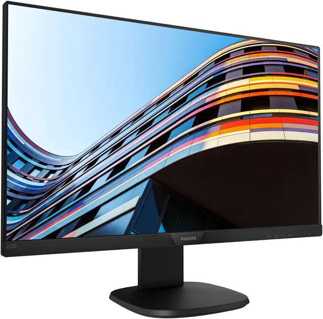 Alt view image 2 of 5 - Philips 223S7EJMB 21.5In LED 1920X1080 20M:1 4x USB 2.0 HDMI DisplayPort 5ms IPS Panel SoftBlue Technology