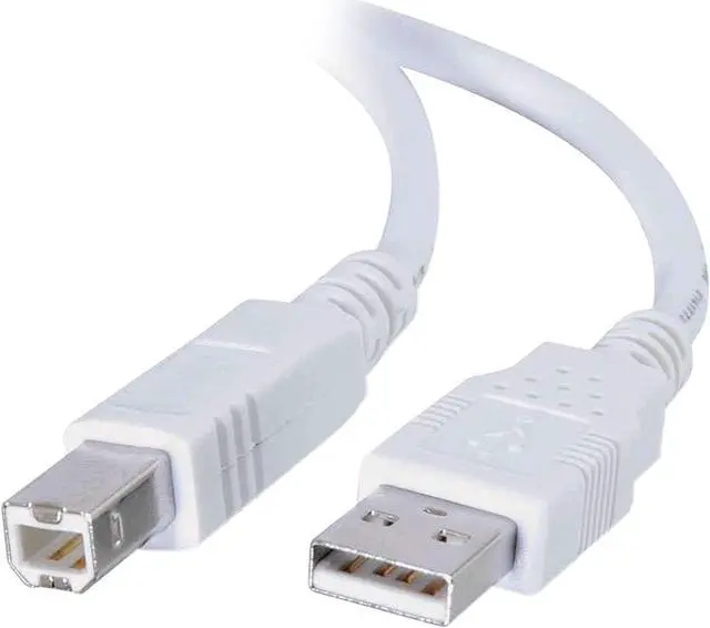 Main image of C2G CTG-13172 2M Usb 2.0 A/B Cable-White (6.6 Ft)