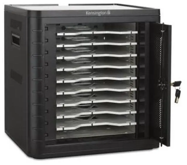 Alt view image 3 of 3 - Kensington USB-C Charging Cabinet - Up to 10 devices - PD 3.0 - K67716NA
