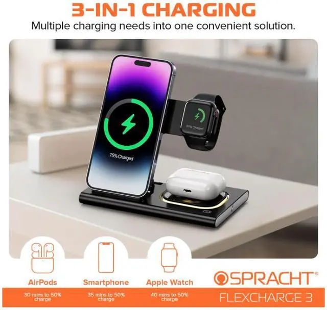 Alt view image 3 of 4 - Flex Charge 3 USB-C Black FC3B