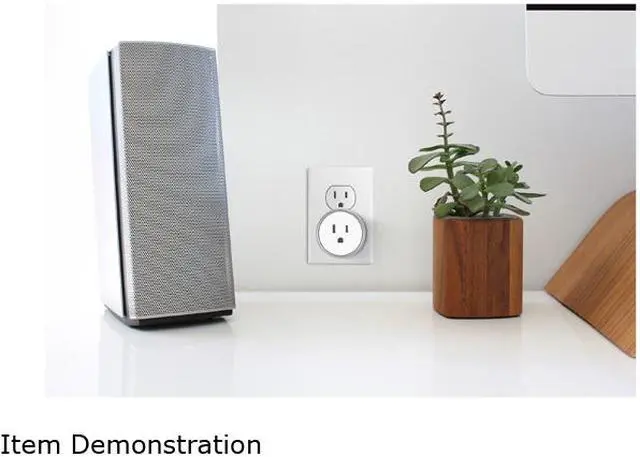 Alt view image 5 of 6 - Elf Smart Plug by Eques - No Hub Required - Control Your Home from Anywhere - Compatible with Alexa & Google Home - WiFi App Enabled - UL FCC Certified - Fireproof Material (2 Pack)