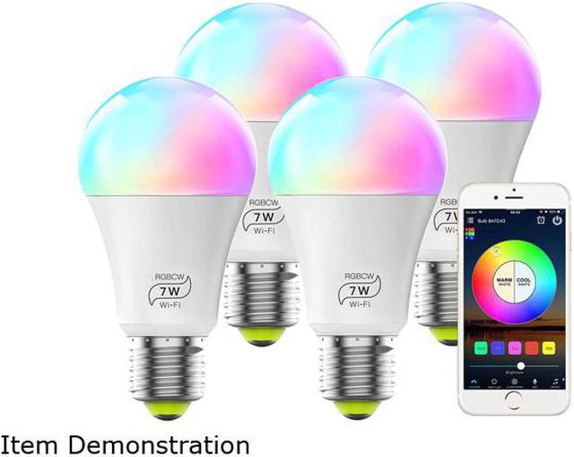 Smart LED Bulbs, WIFI Enabled