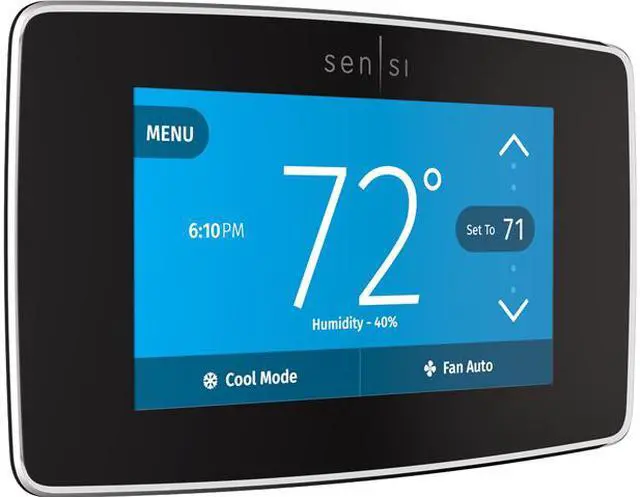 Main image of Emerson Sensi Touch Wi-Fi Thermostat for Smart Home with Touchscreen Color Display