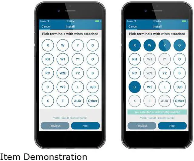 Alt view image 2 of 12 - Emerson Sensi Touch Wi-Fi Thermostat for Smart Home with Touchscreen Color Display
