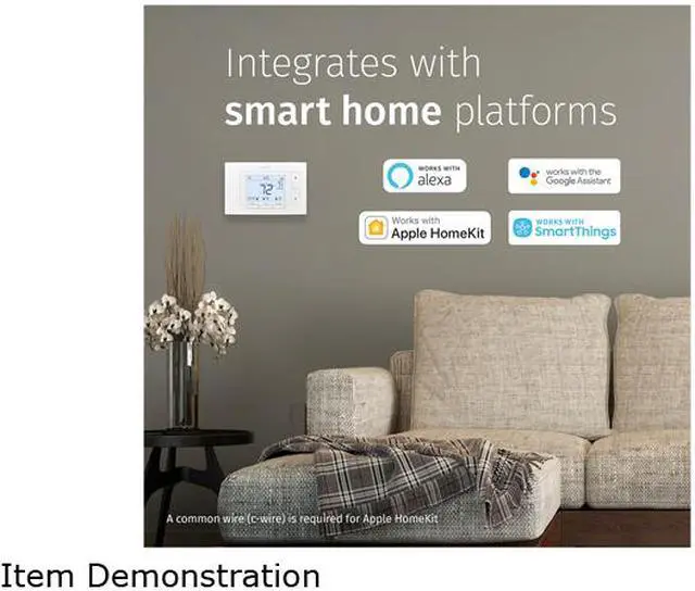 Alt view image 6 of 8 - Emerson Sensi Wi-Fi Thermostat for Smart Home