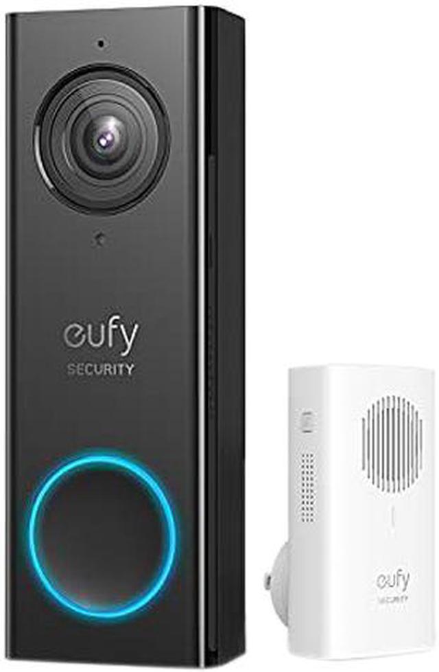 eufy Security WiFi Smart Video Doorbell, 2K Resolution, No Monthly Fees,  Secure Local Storage, Free Wireless Chime (Requires Existing Doorbell  Wires, 16-24 VAC, 30 VA or above) 