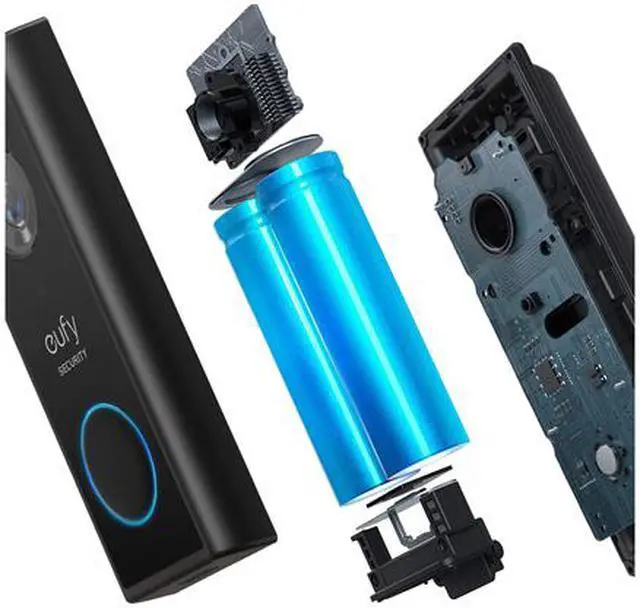 Alt view image 2 of 4 - eufy Security, Wireless Add-on Video Doorbell with 2K Resolution, 2-Way Audio, Simple Self-Installation, HomeBase 2 Required